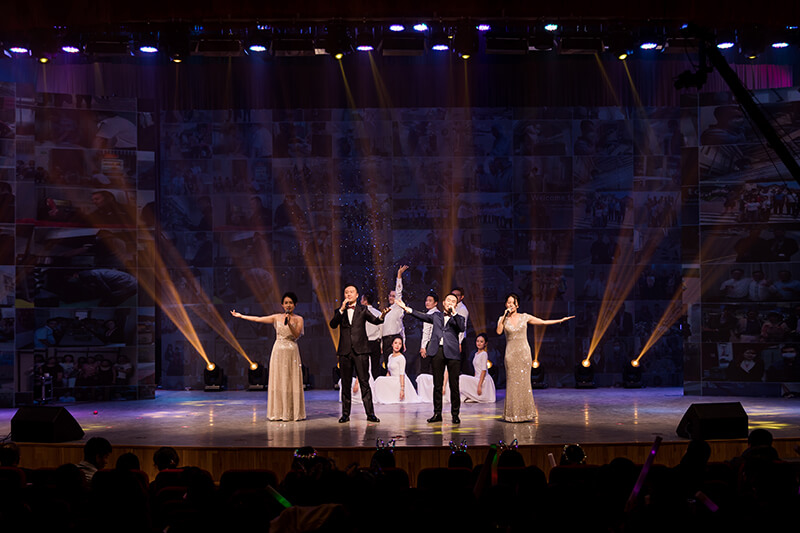 歡欣鼓舞迎新春，滿懷豪情攀高峰 | 聯(lián)橋集團(tuán)2020迎新春聯(lián)歡晚會激情開演(圖26)