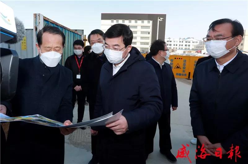 威海市委副書記、市長張海波到聯(lián)橋集團(tuán)調(diào)研企業(yè)沖擊新目標(biāo)工作(圖1)